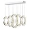 Cwi Lighting Celina LED Chandelier With Chrome Finish 1046P26-5-601-RC - alternate 1